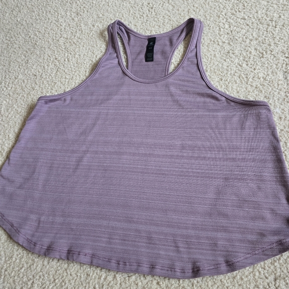 🌈 Kyodan Cropped Athletic Racerback Tank - Picture 1 of 6